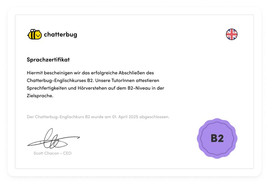 Zertifizierte Ergebnisse